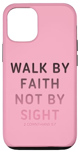 Hülle für iPhone 14 Pro 2 Corinthians 5:7 Walk by Faith Not by Sight – Women's Faith von Christian Faith & Bible Verse Inspiration