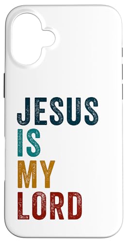 Jesus is My Lord – Christian Faith Vintage Graphic Hülle für iPhone 16 Plus von Christian Faith & Bible Verse Inspiration