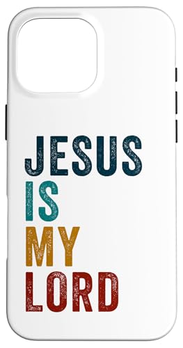 Jesus is My Lord – Christian Faith Vintage Graphic Hülle für iPhone 16 Pro Max von Christian Faith & Bible Verse Inspiration