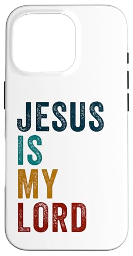 Jesus is My Lord – Christian Faith Vintage Graphic Hülle für iPhone 16 Pro von Christian Faith & Bible Verse Inspiration
