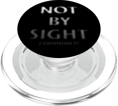 Walk by Faith Not by Sight: Christian Faith Inspiring Verse PopSockets PopGrip für MagSafe Walk by Faith Not by Sight: Christian Faith Inspiring Verse PopSockets PopGrip für MagSafe von Christian Faith & Bible Verse Inspiration
