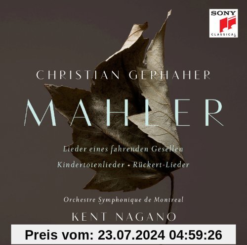 Mahler: Orchesterlieder von Christian Gerhaher