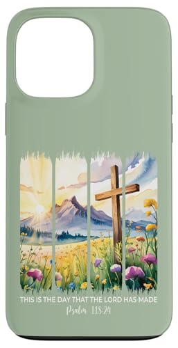 Dies ist der Tag, an dem der Herr christliche Mädchen zum Glauben gebracht hat Hülle für iPhone 13 Pro Max von Christian Gifts by Alexis Mae