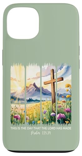 Dies ist der Tag, an dem der Herr christliche Mädchen zum Glauben gebracht hat Hülle für iPhone 13 von Christian Gifts by Alexis Mae