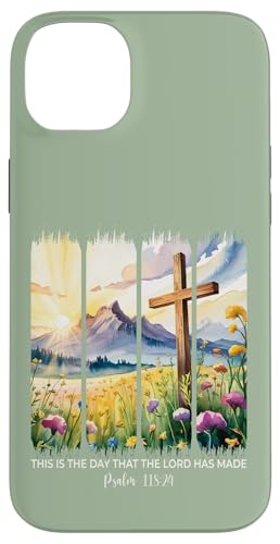 Dies ist der Tag, an dem der Herr christliche Mädchen zum Glauben gebracht hat Hülle für iPhone 14 Plus von Christian Gifts by Alexis Mae