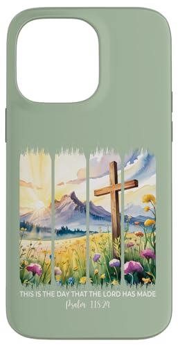 Dies ist der Tag, an dem der Herr christliche Mädchen zum Glauben gebracht hat Hülle für iPhone 14 Pro Max von Christian Gifts by Alexis Mae
