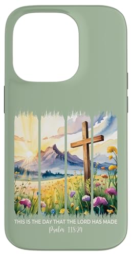 Dies ist der Tag, an dem der Herr christliche Mädchen zum Glauben gebracht hat Hülle für iPhone 14 Pro von Christian Gifts by Alexis Mae