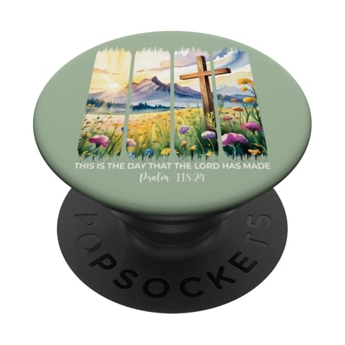 Dies ist der Tag, an dem der Herr christliche Mädchen zum Glauben gebracht hat PopSockets Klebender PopGrip Dies ist der Tag, an dem der Herr christliche Mädchen zum Glauben gebracht hat PopSockets Klebender PopGrip von Christian Gifts by Alexis Mae