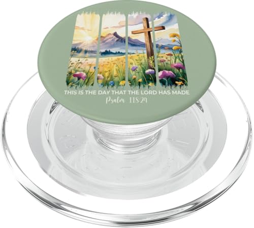 Dies ist der Tag, an dem der Herr christliche Mädchen zum Glauben gebracht hat PopSockets PopGrip für MagSafe von Christian Gifts by Alexis Mae