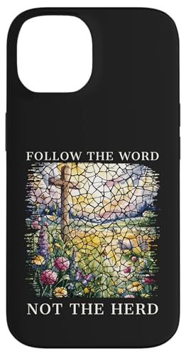 Folgt dem Wort, nicht der Herde, auf christlichem Glauben beruhend, religiös Hülle für iPhone 14 von Christian Gifts by Alexis Mae