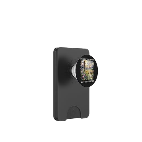 Folgt dem Wort, nicht der Herde, auf christlichem Glauben beruhend, religiös PopSockets PopWallet für MagSafe Folgt dem Wort, nicht der Herde, auf christlichem Glauben beruhend, religiös PopSockets PopWallet für MagSafe von Christian Gifts by Alexis Mae