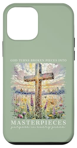 Gott macht aus zerbrochenen Teilen Meisterwerke Christlicher Glaube Hülle für iPhone 12 mini von Christian Gifts by Alexis Mae