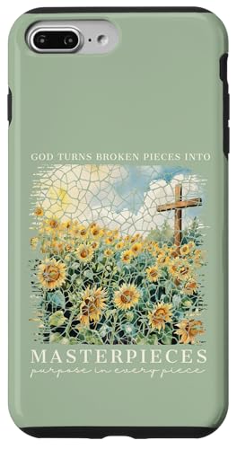 Gott macht aus zerbrochenen Teilen Meisterwerke Christlicher Glaube Hülle für iPhone 7 Plus/8 Plus von Christian Gifts by Alexis Mae
