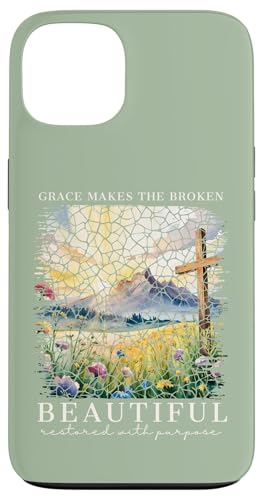 Grace macht die Broken zu schönen Frauen, die auf christlichem Glauben basieren Hülle für iPhone 13 Grace macht die Broken zu schönen Frauen, die auf christlichem Glauben basieren Hülle für iPhone 13 von Christian Gifts by Alexis Mae