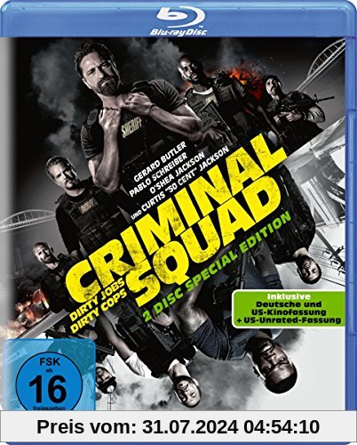 Criminal Squad (2-Disc-Blu-ray incl. dt. und US-Kinofassung & US Unrated Fassung) [Blu-ray] von Christian Gudegast