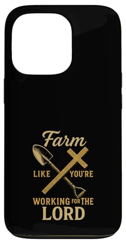 Faithful Homestead Christliche Landwirtschaft Bibelbezogenes Leben Hülle für iPhone 13 Pro von Christian Homesteader Faith Farming Rural Life