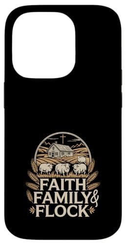 Faithful Homestead Christliche Landwirtschaft Bibelbezogenes Leben Hülle für iPhone 14 Pro von Christian Homesteader Faith Farming Rural Life