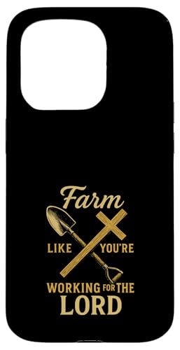 Faithful Homestead Christliche Landwirtschaft Bibelbezogenes Leben Hülle für iPhone 15 Pro von Christian Homesteader Faith Farming Rural Life
