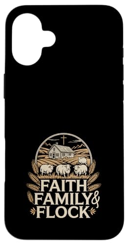 Faithful Homestead Christliche Landwirtschaft Bibelbezogenes Leben Hülle für iPhone 16 Plus von Christian Homesteader Faith Farming Rural Life