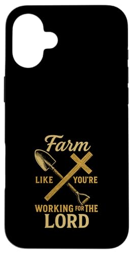 Faithful Homestead Christliche Landwirtschaft Bibelbezogenes Leben Hülle für iPhone 16 Plus von Christian Homesteader Faith Farming Rural Life