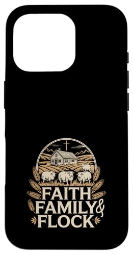 Faithful Homestead Christliche Landwirtschaft Bibelbezogenes Leben Hülle für iPhone 16 Pro von Christian Homesteader Faith Farming Rural Life