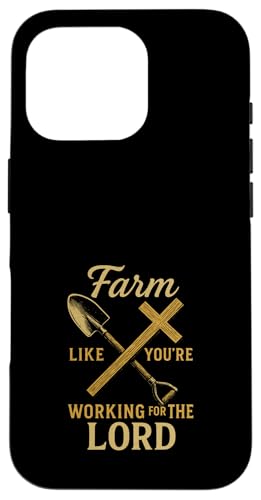 Faithful Homestead Christliche Landwirtschaft Bibelbezogenes Leben Hülle für iPhone 16 Pro von Christian Homesteader Faith Farming Rural Life