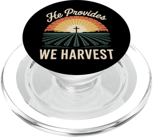 Faithful Homestead Christliche Landwirtschaft Bibelbezogenes Leben PopSockets PopGrip für MagSafe von Christian Homesteader Faith Farming Rural Life