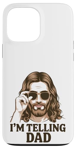 Ich erzähle Dad! Lustiges christliches Wortspiel Hülle für iPhone 13 Pro Max Ich erzähle Dad! Lustiges christliches Wortspiel Hülle für iPhone 13 Pro Max von Christian Jesus and God Designs for Church