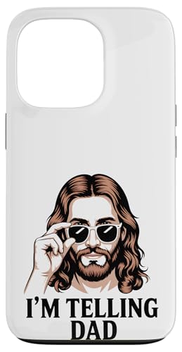 Ich erzähle Dad! Lustiges christliches Wortspiel Hülle für iPhone 13 Pro Ich erzähle Dad! Lustiges christliches Wortspiel Hülle für iPhone 13 Pro von Christian Jesus and God Designs for Church