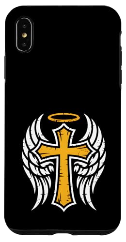 Kreuz mit Flügeln eines Engels für Christen Hülle für iPhone XS Max Kreuz mit Flügeln eines Engels für Christen Hülle für iPhone XS Max von Christian Jesus and God Designs for Church