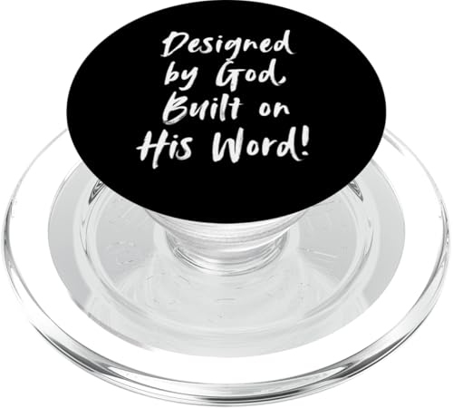 When God Made Me Shirt Religiöses Zitat Bibelvers PopSockets PopGrip für MagSafe von Christian Jokes Apparel When God Made Me Funny