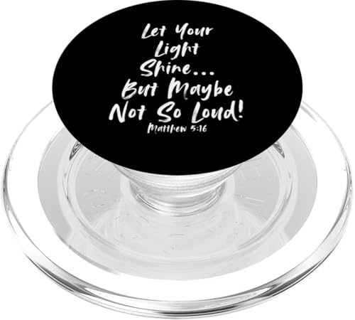 When God Made Me Shirt Religiöses Zitat Bibelvers PopSockets PopGrip für MagSafe von Christian Jokes Apparel When God Made Me Funny