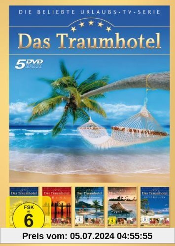 Das Traumhotel - 5er-DVD-Box Folge 2 - Karibik; China; Verliebt auf Mauritius; Überraschung in Mexico; Seychellen von Christian Kohlund