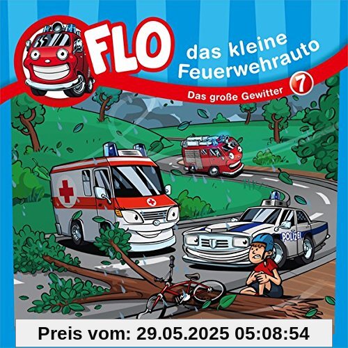 Flo, das kleine Feuerwehrauto: Das Große Gewitter - Flo (7) von Christian Mörken