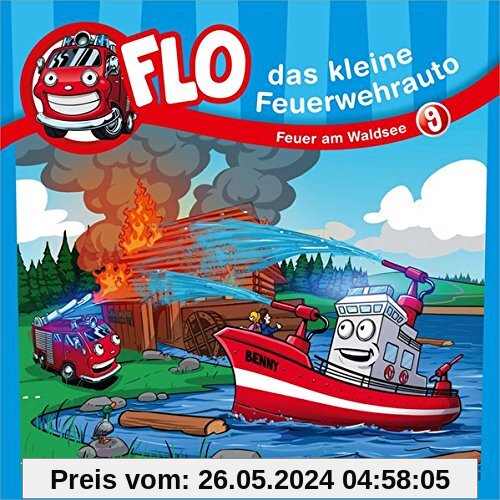 Flo, das kleine Feuerwehrauto: Feuer am Waldsee - Flo (9) von Christian Mörken