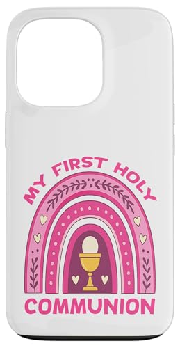Christliche Kommunion mit Aufschrift "Taufe This Girl Just Got Baptized Christliche Kommunion" Hülle für iPhone 13 Pro von Christian Religious 1st Communion Outfits