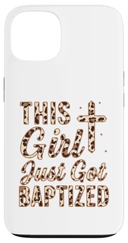 Christliche Kommunion mit Aufschrift "Taufe This Girl Just Got Baptized Christliche Kommunion" Hülle für iPhone 13 Christliche Kommunion mit Aufschrift "Taufe This Girl Just Got Baptized Christliche Kommunion" Hülle für iPhone 13 von Christian Religious 1st Communion Outfits