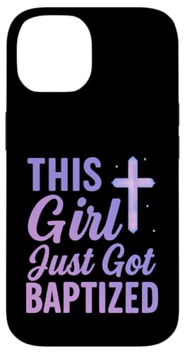 Christliche Kommunion mit Aufschrift "Taufe This Girl Just Got Baptized Christliche Kommunion" Hülle für iPhone 14 Christliche Kommunion mit Aufschrift "Taufe This Girl Just Got Baptized Christliche Kommunion" Hülle für iPhone 14 von Christian Religious 1st Communion Outfits