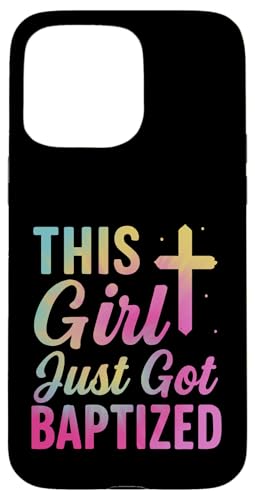 Christliche Kommunion mit Aufschrift "Taufe This Girl Just Got Baptized Christliche Kommunion" Hülle für iPhone 15 Pro Max Christliche Kommunion mit Aufschrift "Taufe This Girl Just Got Baptized Christliche Kommunion" Hülle für iPhone 15 Pro Max von Christian Religious 1st Communion Outfits