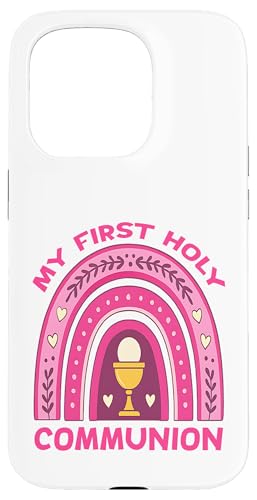 Christliche Kommunion mit Aufschrift "Taufe This Girl Just Got Baptized Christliche Kommunion" Hülle für iPhone 15 Pro von Christian Religious 1st Communion Outfits