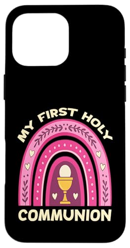 Christliche Kommunion mit Aufschrift "Taufe This Girl Just Got Baptized Christliche Kommunion" Hülle für iPhone 16 Pro Max von Christian Religious 1st Communion Outfits