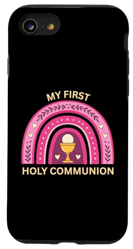 Christliche Kommunion mit Aufschrift "Taufe This Girl Just Got Baptized Christliche Kommunion" Hülle für iPhone SE (2020) / 7 / 8 von Christian Religious 1st Communion Outfits
