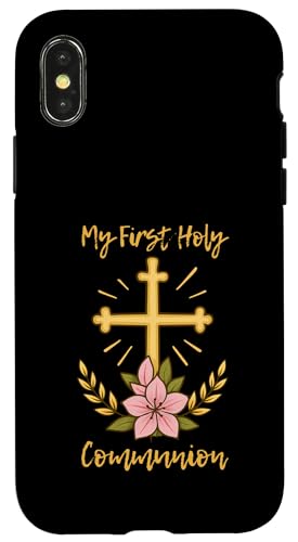 Christliche Kommunion mit Aufschrift "Taufe This Girl Just Got Baptized Christliche Kommunion" Hülle für iPhone X/XS Christliche Kommunion mit Aufschrift "Taufe This Girl Just Got Baptized Christliche Kommunion" Hülle für iPhone X/XS von Christian Religious 1st Communion Outfits