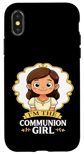 Christliche Kommunion mit Aufschrift "Taufe This Girl Just Got Baptized Christliche Kommunion" Hülle für iPhone X/XS Christliche Kommunion mit Aufschrift "Taufe This Girl Just Got Baptized Christliche Kommunion" Hülle für iPhone X/XS von Christian Religious 1st Communion Outfits