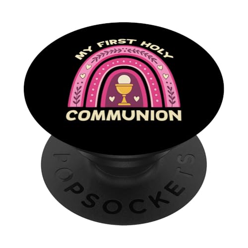 Christliche Kommunion mit Aufschrift "Taufe This Girl Just Got Baptized Christliche Kommunion" PopSockets Klebender PopGrip Christliche Kommunion mit Aufschrift "Taufe This Girl Just Got Baptized Christliche Kommunion" PopSockets Klebender PopGrip von Christian Religious 1st Communion Outfits