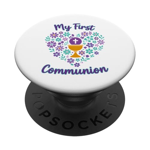 Christliche Kommunion mit Aufschrift "Taufe This Girl Just Got Baptized Christliche Kommunion" PopSockets Klebender PopGrip Christliche Kommunion mit Aufschrift "Taufe This Girl Just Got Baptized Christliche Kommunion" PopSockets Klebender PopGrip von Christian Religious 1st Communion Outfits