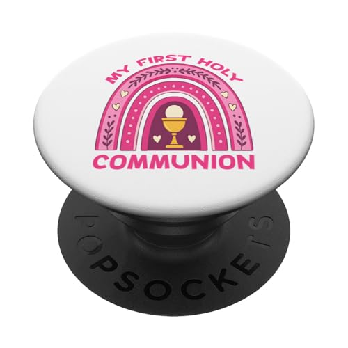 Christliche Kommunion mit Aufschrift "Taufe This Girl Just Got Baptized Christliche Kommunion" PopSockets Klebender PopGrip Christliche Kommunion mit Aufschrift "Taufe This Girl Just Got Baptized Christliche Kommunion" PopSockets Klebender PopGrip von Christian Religious 1st Communion Outfits