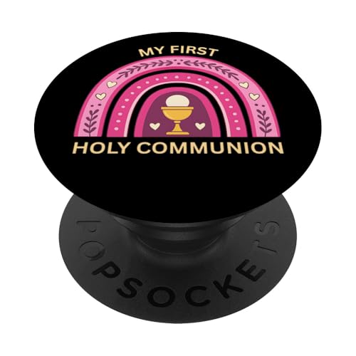Christliche Kommunion mit Aufschrift "Taufe This Girl Just Got Baptized Christliche Kommunion" PopSockets Klebender PopGrip Christliche Kommunion mit Aufschrift "Taufe This Girl Just Got Baptized Christliche Kommunion" PopSockets Klebender PopGrip von Christian Religious 1st Communion Outfits