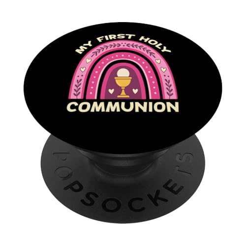 Christliche Kommunion mit Aufschrift "Taufe This Girl Just Got Baptized Christliche Kommunion" PopSockets Klebender PopGrip Christliche Kommunion mit Aufschrift "Taufe This Girl Just Got Baptized Christliche Kommunion" PopSockets Klebender PopGrip von Christian Religious 1st Communion Outfits