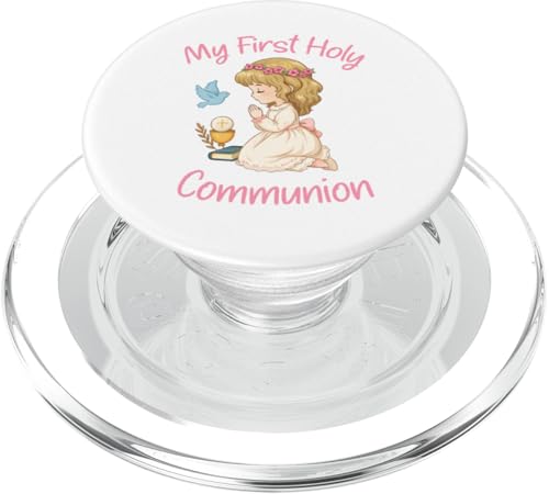 Christliche Kommunion mit Aufschrift "Taufe This Girl Just Got Baptized Christliche Kommunion" PopSockets PopGrip für MagSafe Christliche Kommunion mit Aufschrift "Taufe This Girl Just Got Baptized Christliche Kommunion" PopSockets PopGrip für MagSafe von Christian Religious 1st Communion Outfits